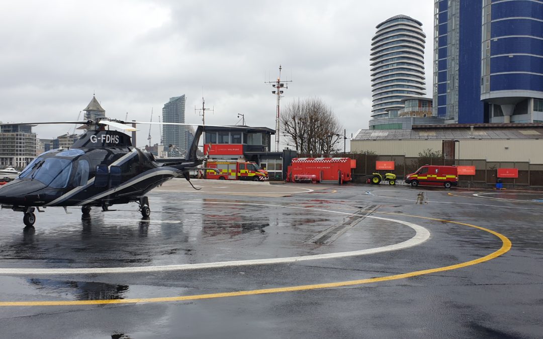 London Heliport team