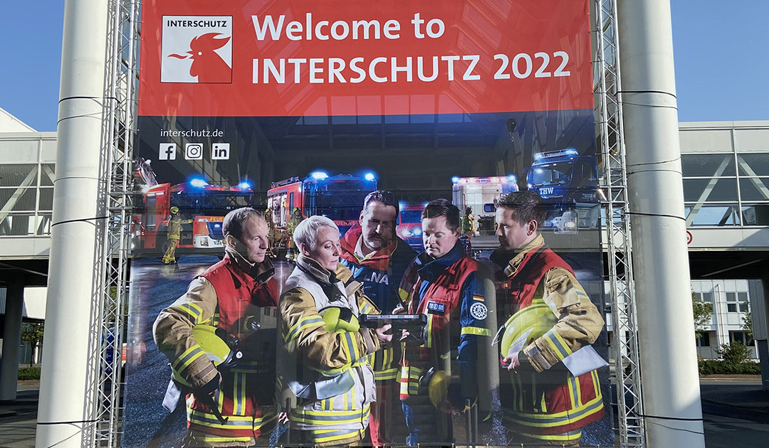 Hello from INTERSCHUTZ!