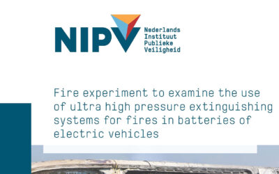 Fire Tests on UHP Systems for EV Battery Fires